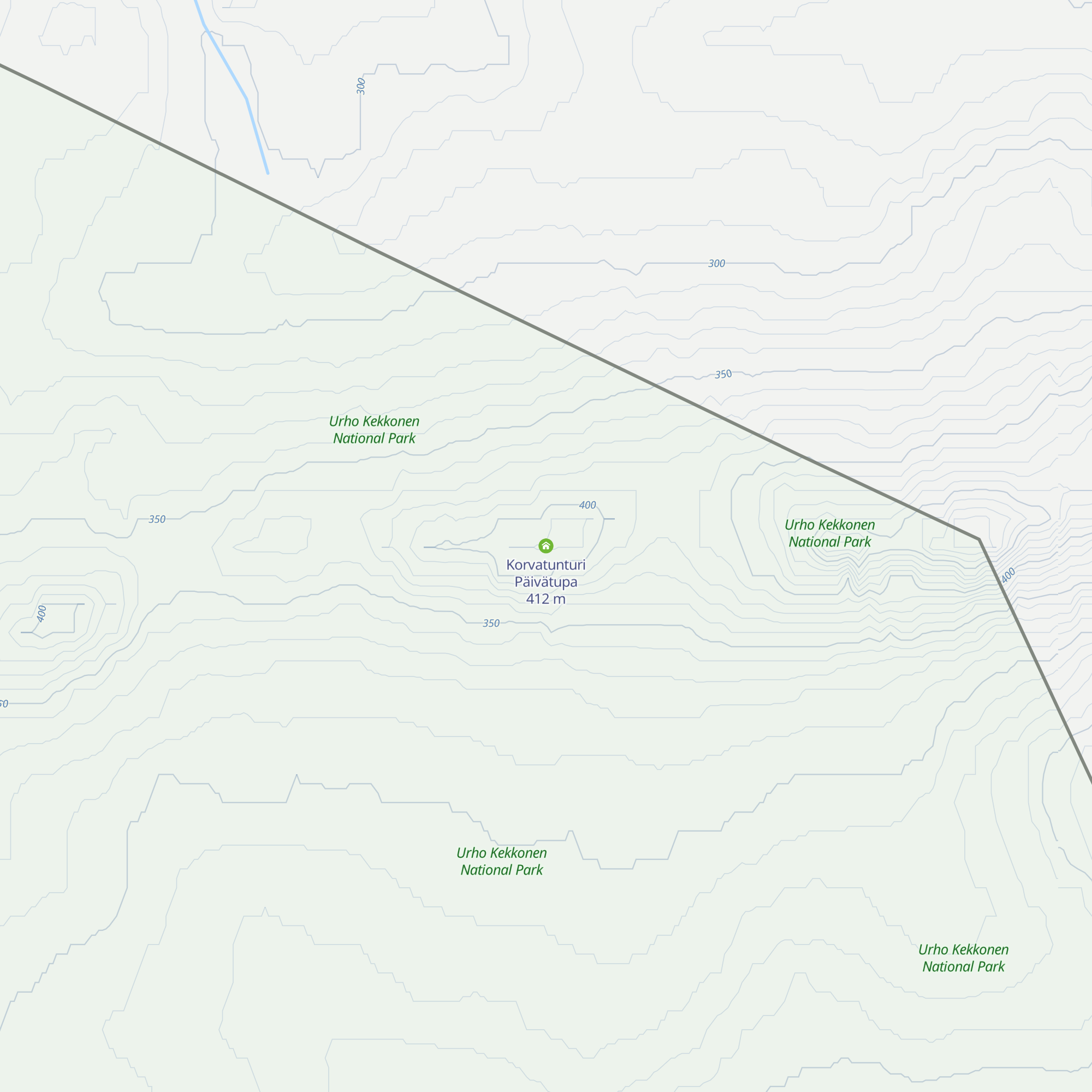 Korvatunturi Päivätupa map