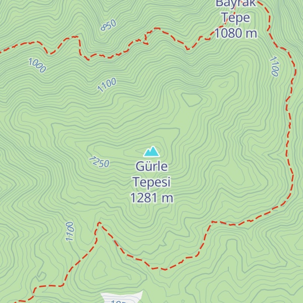 Map of Gürle Tepesi