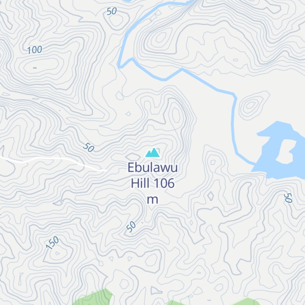 Map of Ebulawu Hill