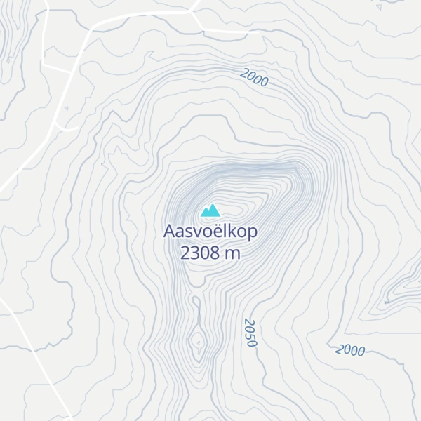 Map of Aasvoëlkop