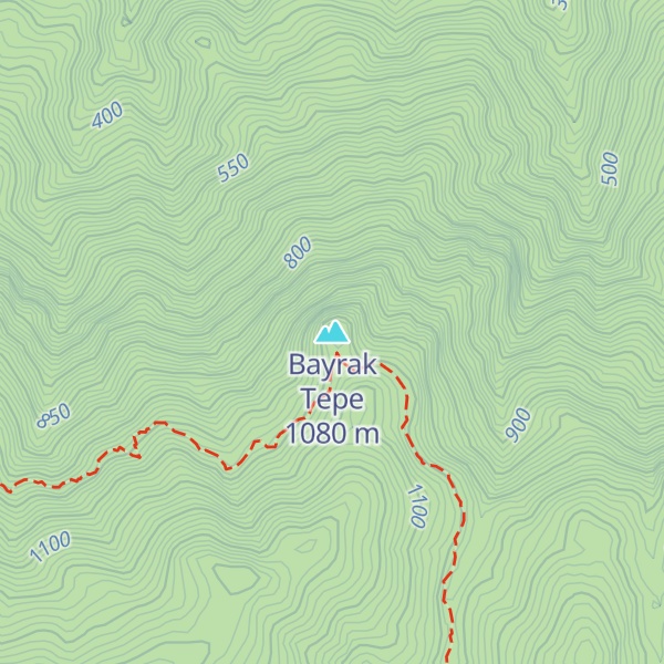 Map of Bayrak Tepe