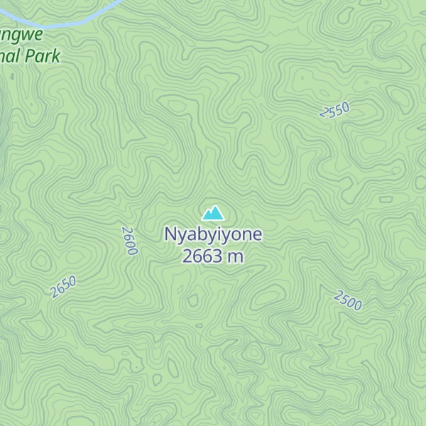 Map of Nyabyiyone