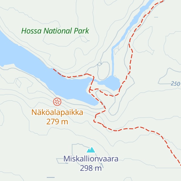 Map of Värikallio kota