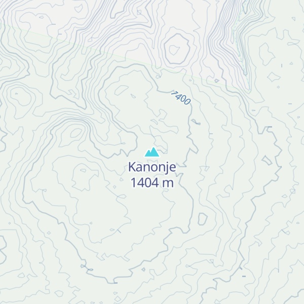 Map of Kanonje