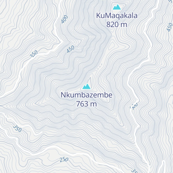 Map of Nkumbazembe