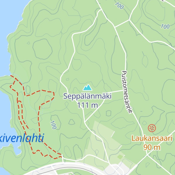 Map of Seppälänmäki