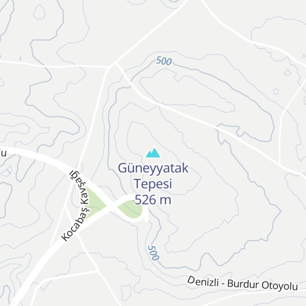 Map of Güneyyatak Tepesi