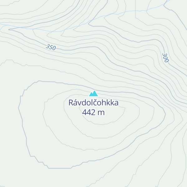 Map of Rávdolčohkka