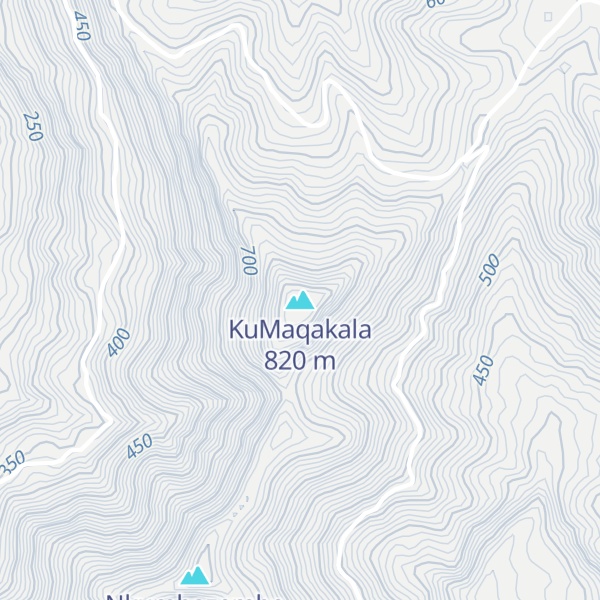 Map of KuMaqakala
