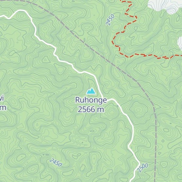 Map of Ruhonge