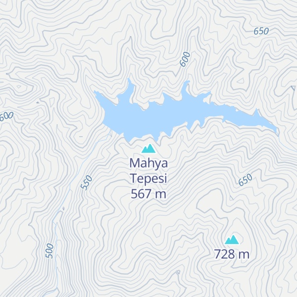 Map of Mahya Tepesi