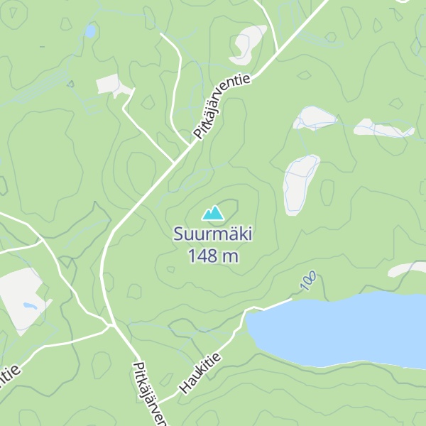 Map of Suurmäki
