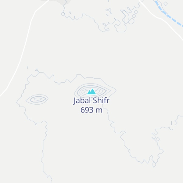 Map of Jabal Shifr