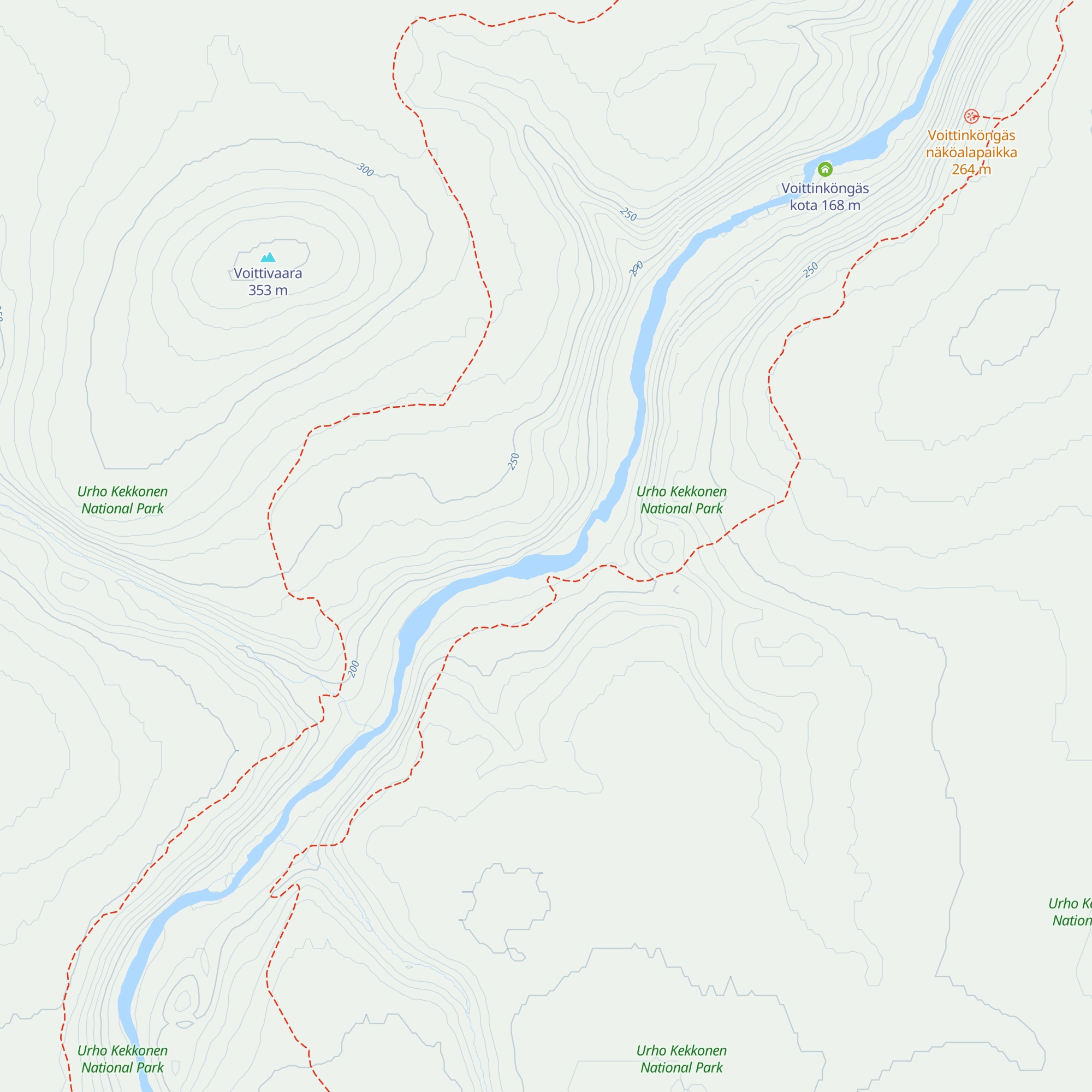 Alimmainen Hirvashauta kota map