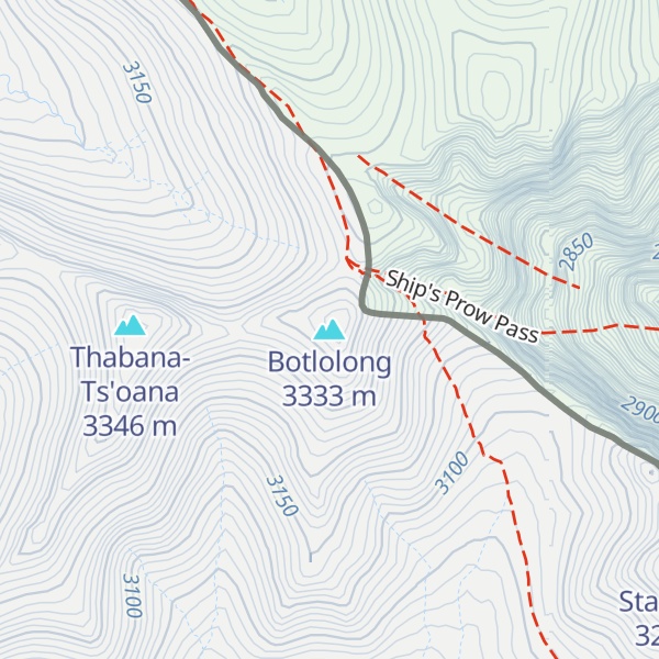 Map of Botlolong