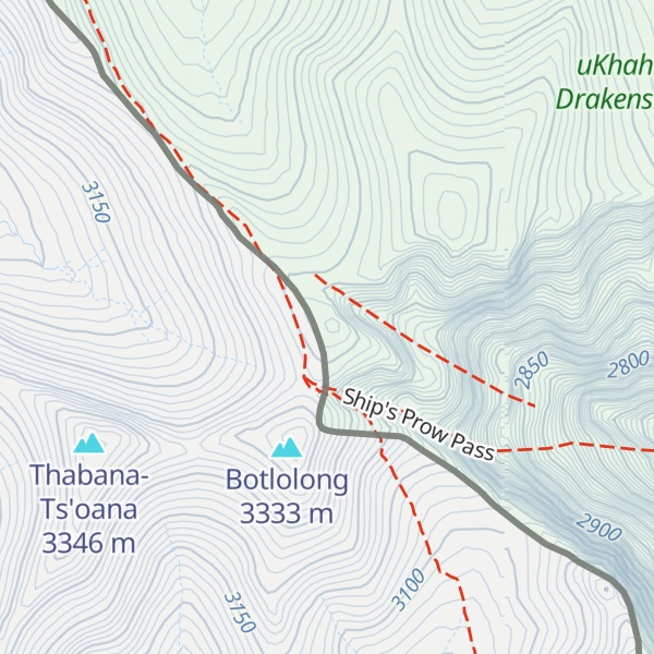 Map of Ships Prow