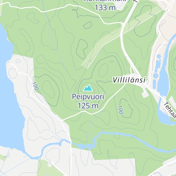 Map of Peipvuori