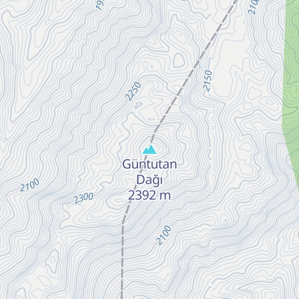Map of Güntutan Dağı