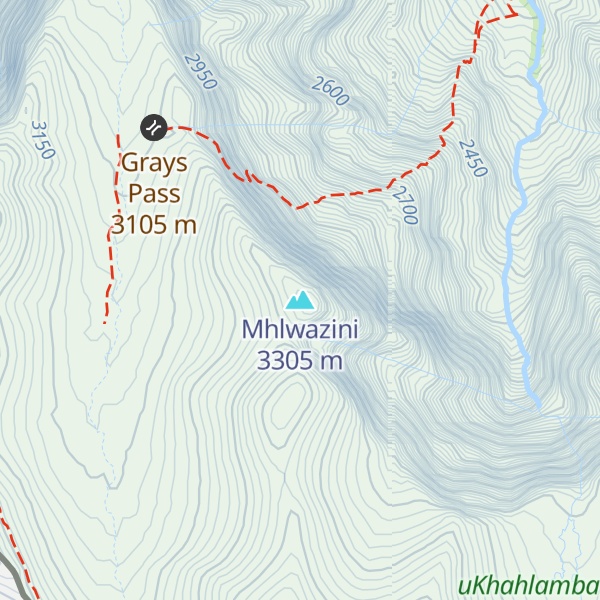 Map of Mhlwazini