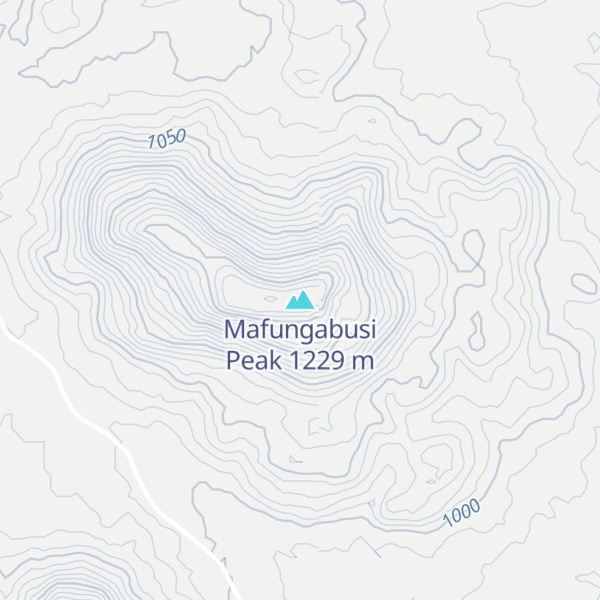 Map of Mafungabusi Peak