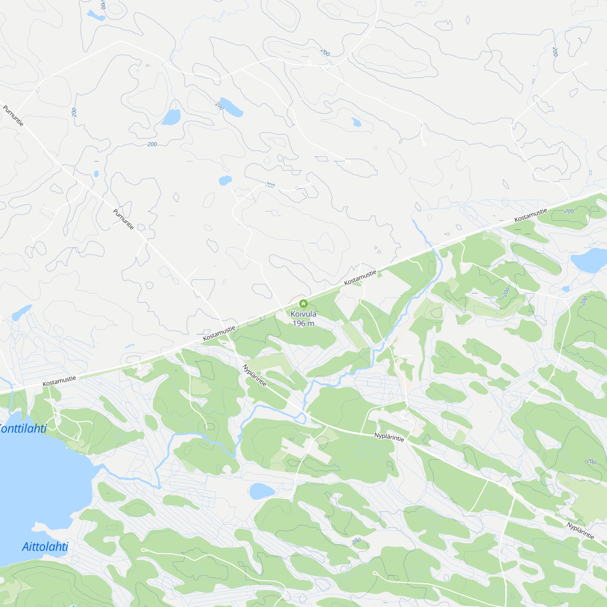 Koivula map