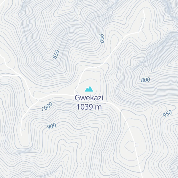 Map of Gwekazi