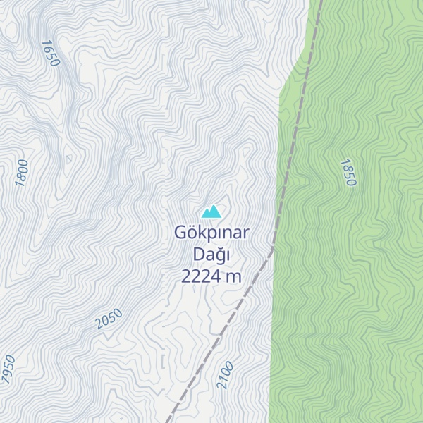 Map of Gökpınar Dağı