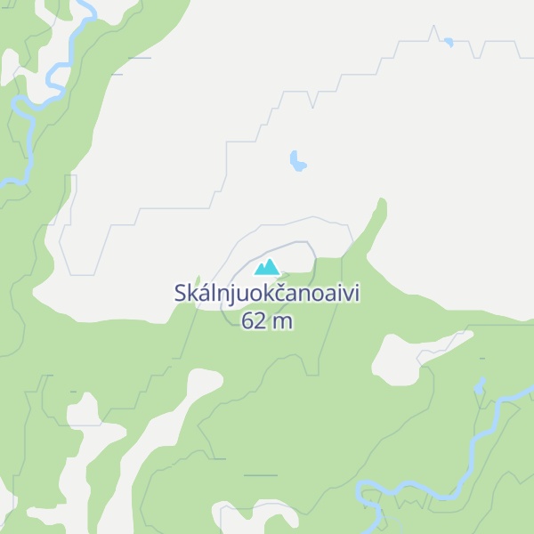 Map of Skálnjuokčanoaivi