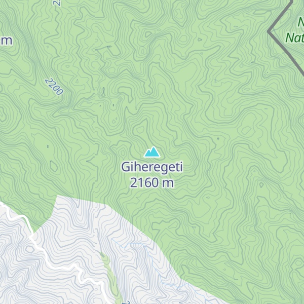 Map of Giheregeti