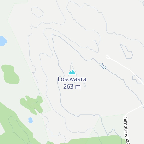 Map of Losovaara