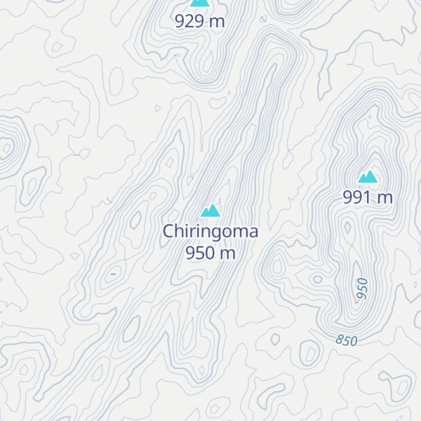 Map of Chiringoma