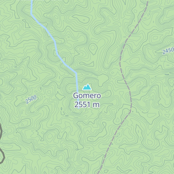 Map of Gomero