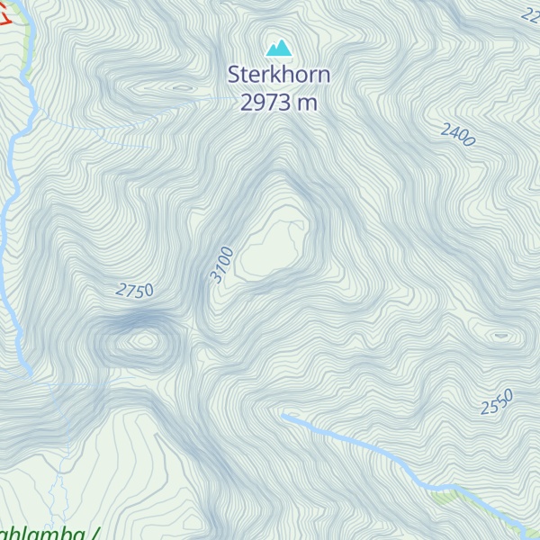Map of Cathkin Peak