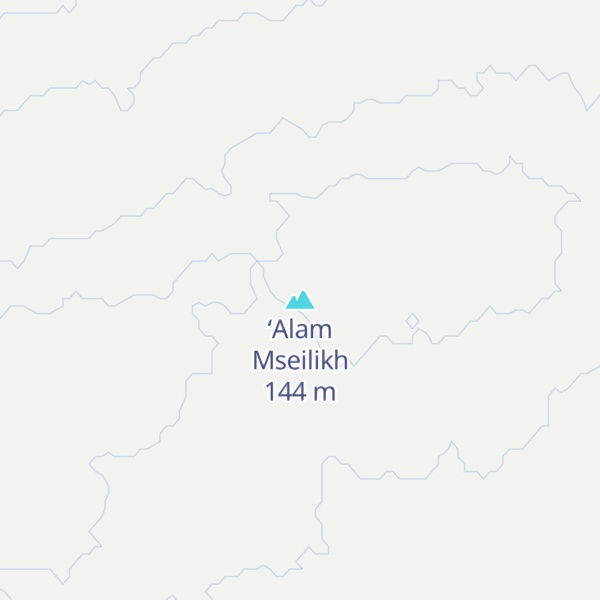 Map of ‘Alam Mseilikh