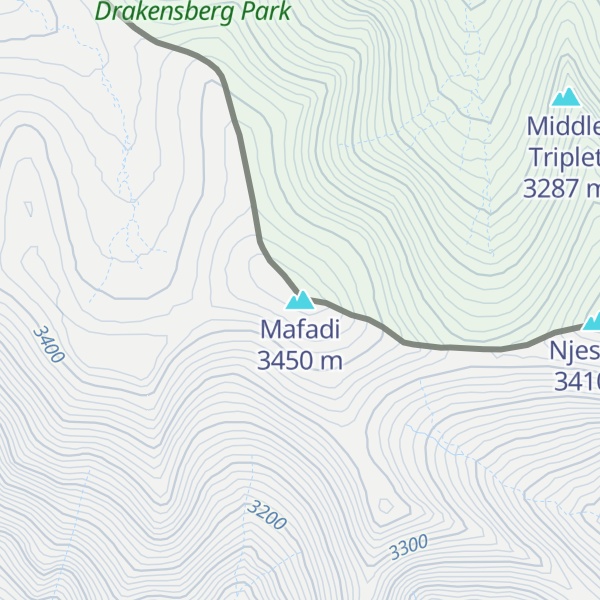 Map of Mafadi