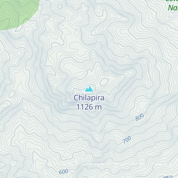 Map of Chilapira