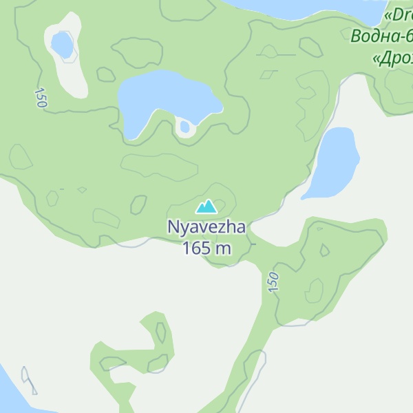 Map of Nyavezha