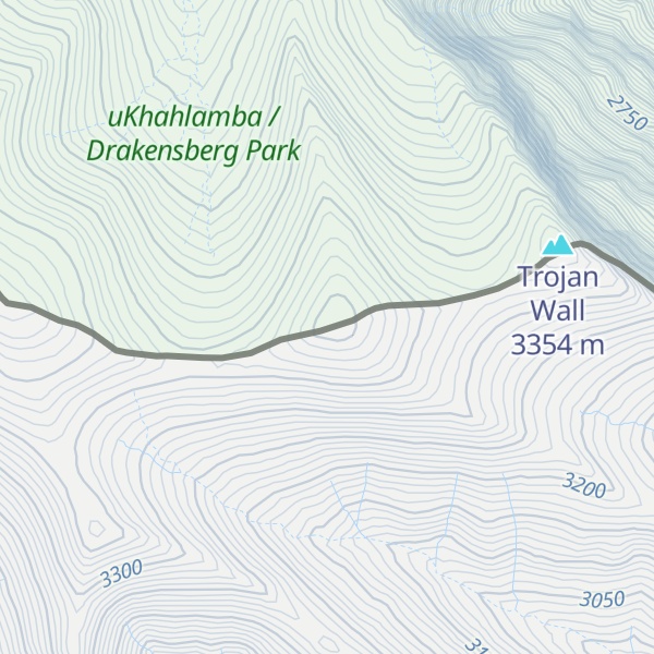 Map of Njesuthi