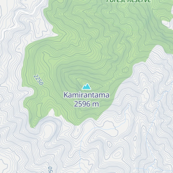 Map of Kamirantama