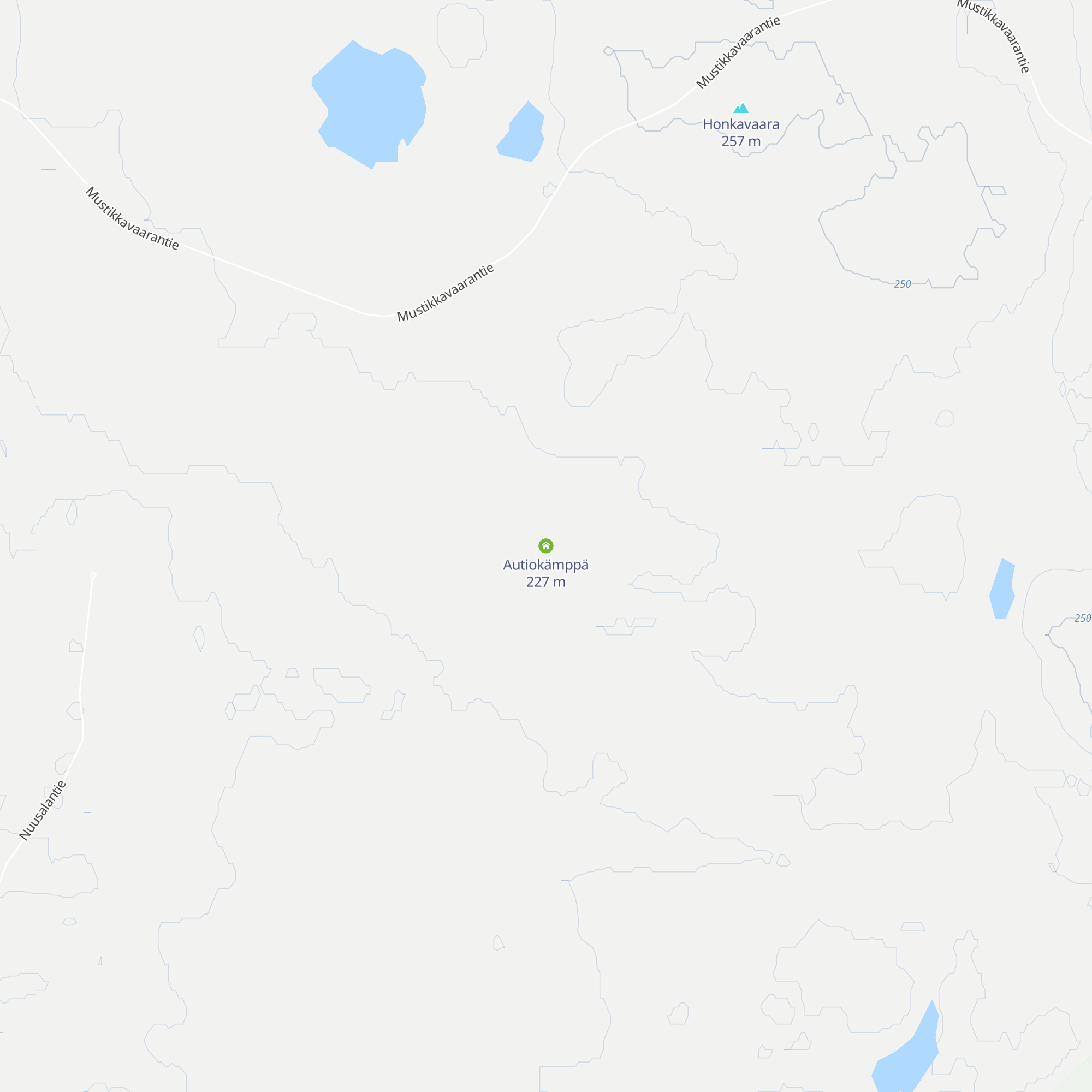 Autiokämppä map