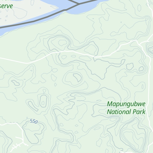 Map of Mapungubwe