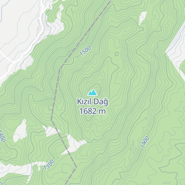 Map of Kızıl Dağ