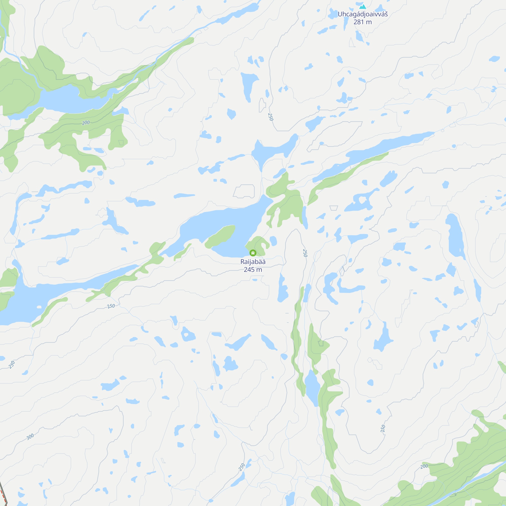 Raijabää map