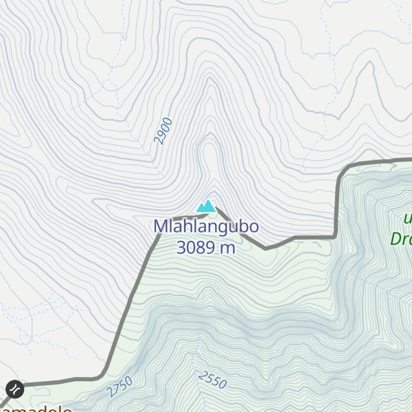 Map of Mlahlangubo