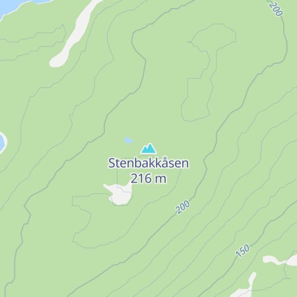 Map of Stenbakkåsen