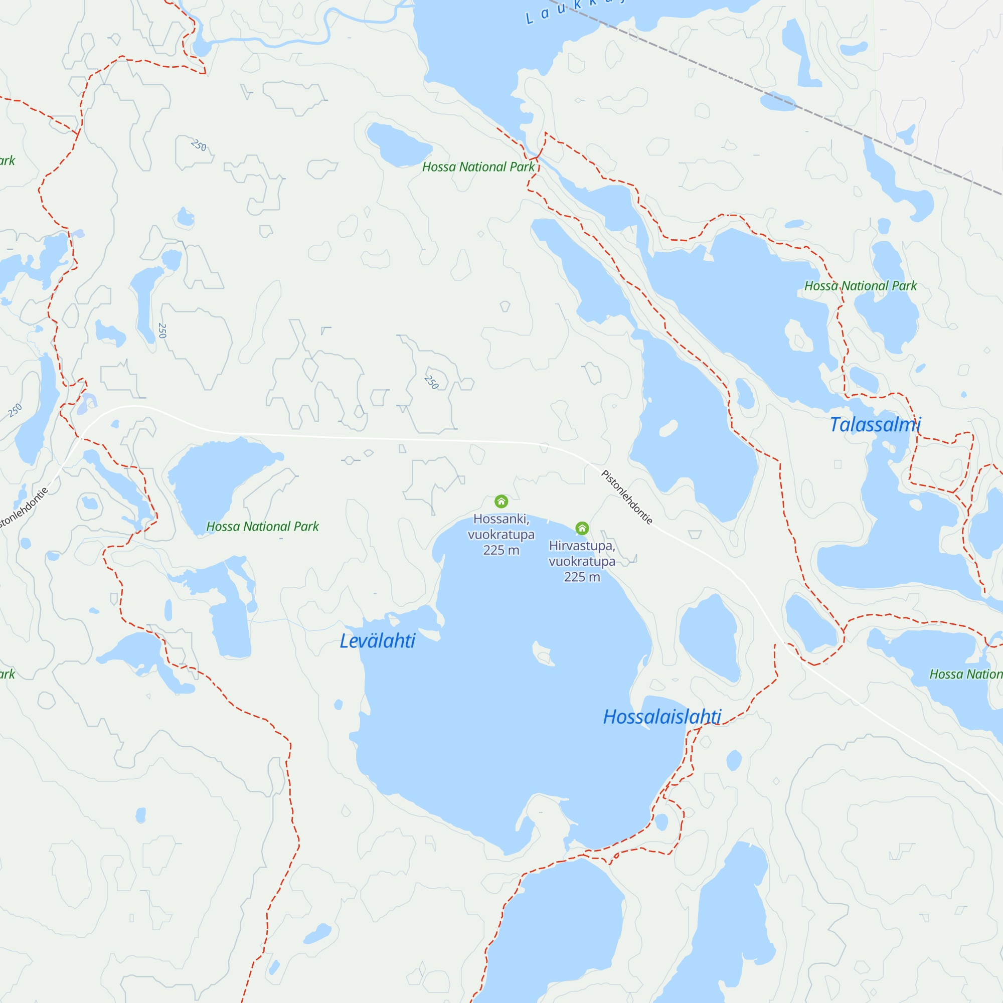 Hossanki, vuokratupa map