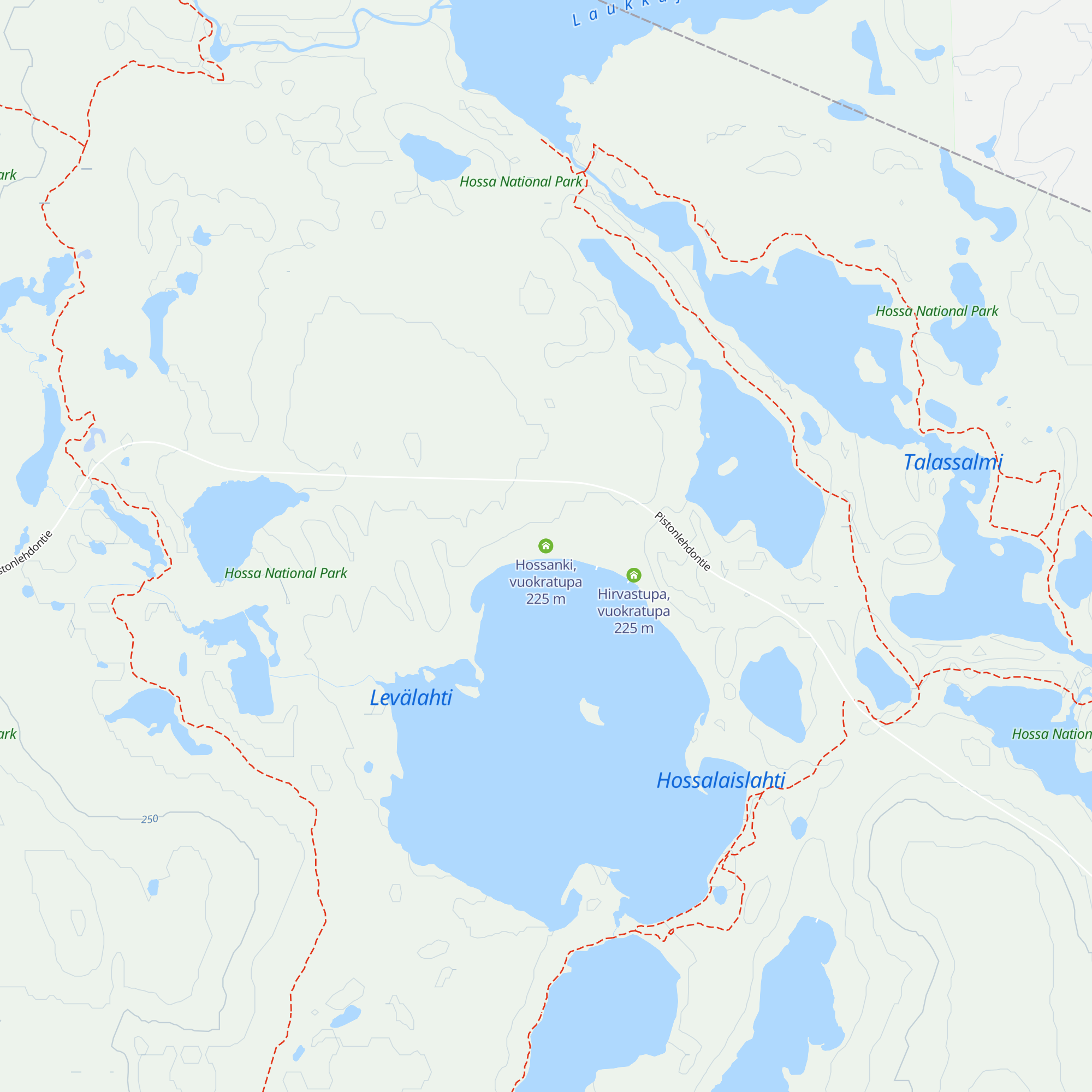 Hossanki, vuokratupa map