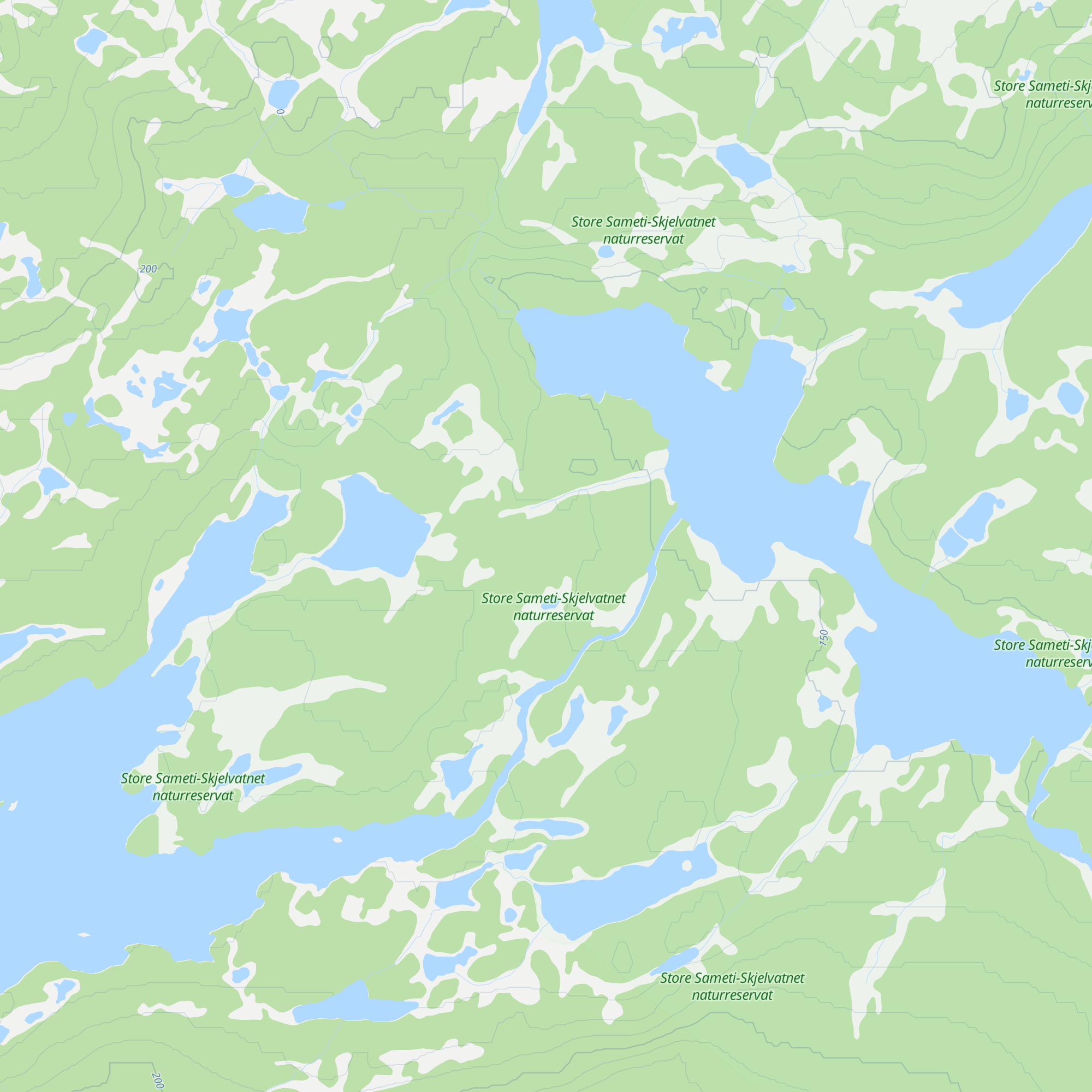 Oksvannskoia map