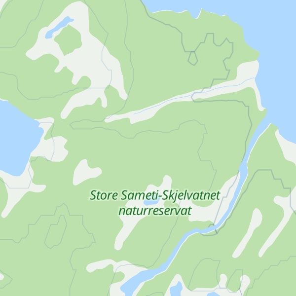 Map of Oksvannskoia