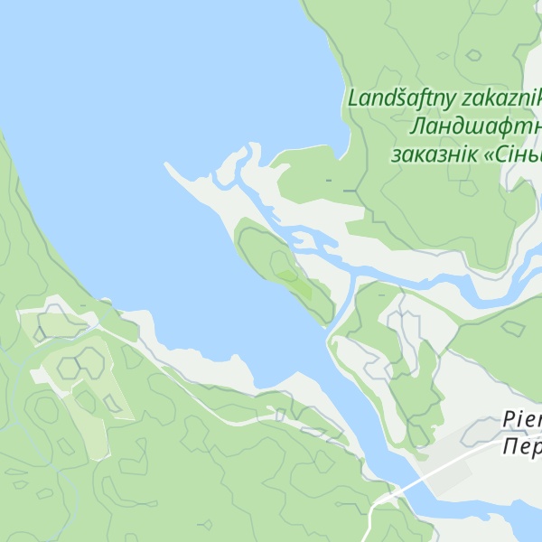 Map of Mount of the Rogneda and Rogvolod graves